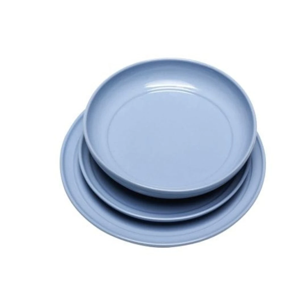 Hubsch Amare Borden Lichtblauw Set Van 6 Stuks - 211711 4 Hubsch Amare Borden Lichtblauw Set Van 6 Stuks - 211711 - Afbeelding 2