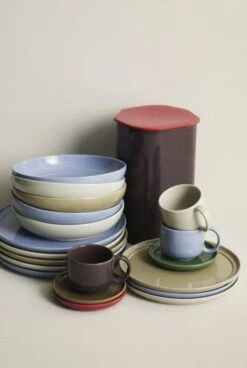 Hubsch Amare Dinerborden Bruin Set Van 6 Stuks - 211713 11 Hubsch Amare Dinerborden Bruin Set Van 6 Stuks - 211713 -Hubsch hubsch amare dinerborden bruin set van 6 stuks 211 3