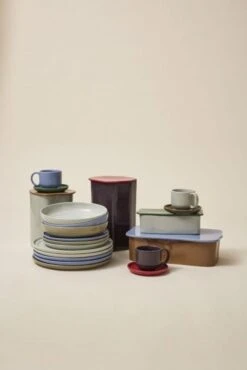 Hubsch Amare Dinerborden Bruin Set Van 6 Stuks - 211713 13 Hubsch Amare Dinerborden Bruin Set Van 6 Stuks - 211713 -Hubsch hubsch amare dinerborden bruin set van 6 stuks 211 5