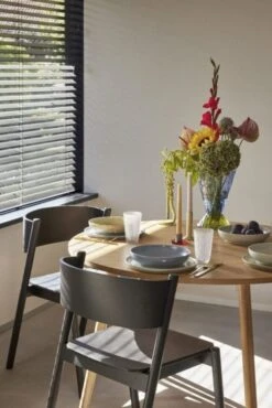 Hubsch Amare Dinerborden Zand Set Van 6 Stuks - 211715 -Hubsch hubsch amare dinerborden zand set van 6 stuks 2117 5