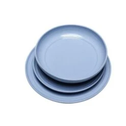 Hubsch -Hubsch hubsch amare soepborden lichtblauw set van 6 stuks 1