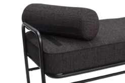 Hubsch Bank Metaal/hout - Zwart Inclusief Kussens -Hubsch hubsch bank metaal hout zwart inclusief kussens 3