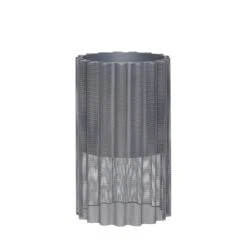 Hubsch Bloempot Metaal - Grijs