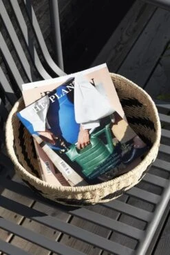 Hubsch Buitenbank Grijs Metaal -Hubsch hubsch buitenbank grijs metaal 4