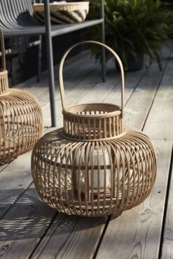 Hubsch Buitenbank Grijs Metaal -Hubsch hubsch buitenbank grijs metaal 5