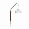 Hubsch Current Wandlamp Rood/bruin - 961617
