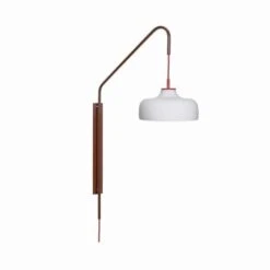 Hubsch Current Wandlamp Rood/bruin - 961617