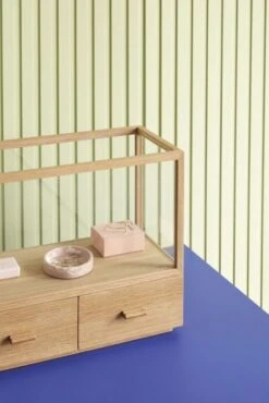 Hubsch Display Kastje Eikenhout - Naturel -Hubsch hubsch display kastje eikenhout naturel 3