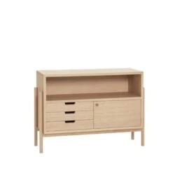Hubsch Dressoir Eiken - Naturel