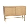 Hubsch Dressoir Met Schuifdeuren Eikenhout -Hubsch hubsch dressoir met schuifdeuren eikenhout