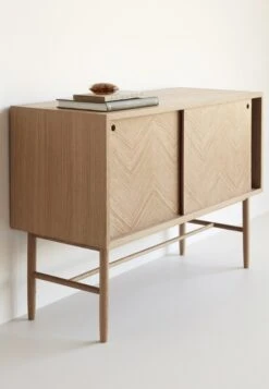 Hubsch Dressoir Met Schuifdeuren Eikenhout -Hubsch hubsch dressoir met schuifdeuren eikenhout 2