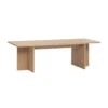 Hubsch Eiken Houten Salontafel - Naturel -Hubsch hubsch eiken houten salontafel naturel