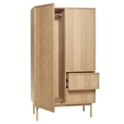 Hubsch Eiken Kast - Naturel -Hubsch hubsch eiken kast naturel 2