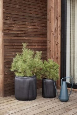 Hubsch -Hubsch hubsch gieter metaal groen 1