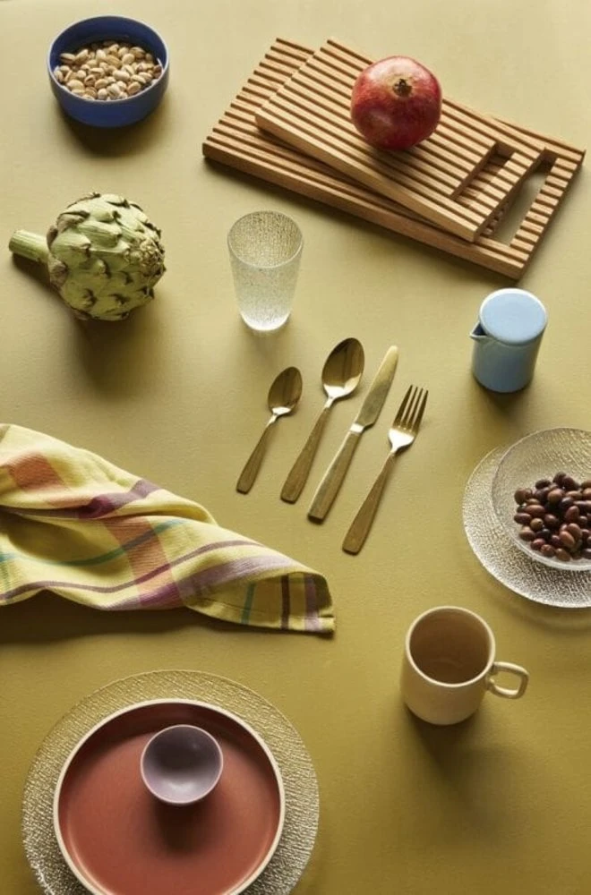 Hubsch Glazen Borden ø20cm - Set Van 12 Stuks 5 Hubsch Glazen Borden ø20cm - Set Van 12 Stuks - Afbeelding 3