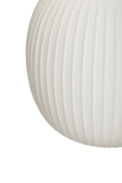 Hubsch Hanglamp Glas - Wit/messing ø42cm -Hubsch hubsch hanglamp glas wit messing o42cm 4