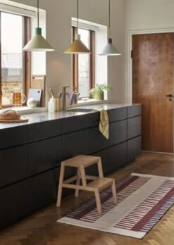 Hubsch Hanglamp Metaal - Bruin/groen/geel -Hubsch hubsch hanglamp metaal bruin groen geel 2