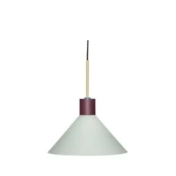 Hubsch Hanglamp Metaal - Zand/blauw/mint/burgundy