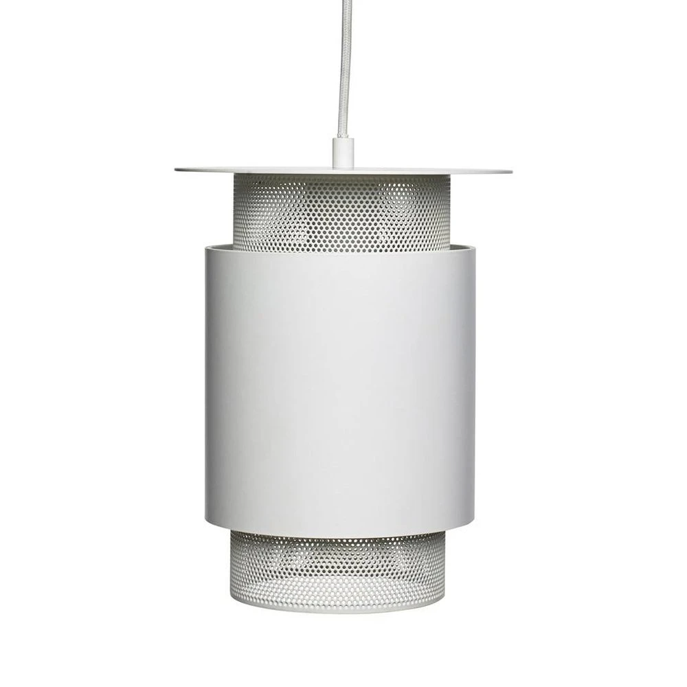 Hubsch Hanglamp Wit Metaal Mesh 3 Hubsch Hanglamp Wit Metaal Mesh