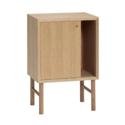 Hubsch Houten Kast Met Deur - Naturel