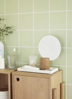 Hubsch Houten Kast Met Planken En Deur - Naturel -Hubsch hubsch houten kast met planken en deur naturel 2