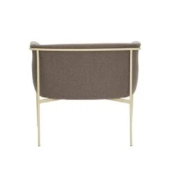 Hubsch Loungestoel - Lichtbruin/geel -Hubsch hubsch loungestoel lichtbruin geel 3