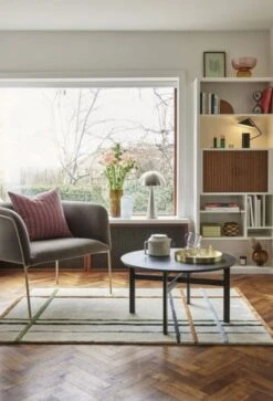 Hubsch Loungestoel - Lichtbruin/geel -Hubsch hubsch loungestoel lichtbruin geel 4