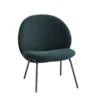 Hubsch Loungestoel Met Metalen Poten - Groen -Hubsch hubsch loungestoel met metalen poten groen