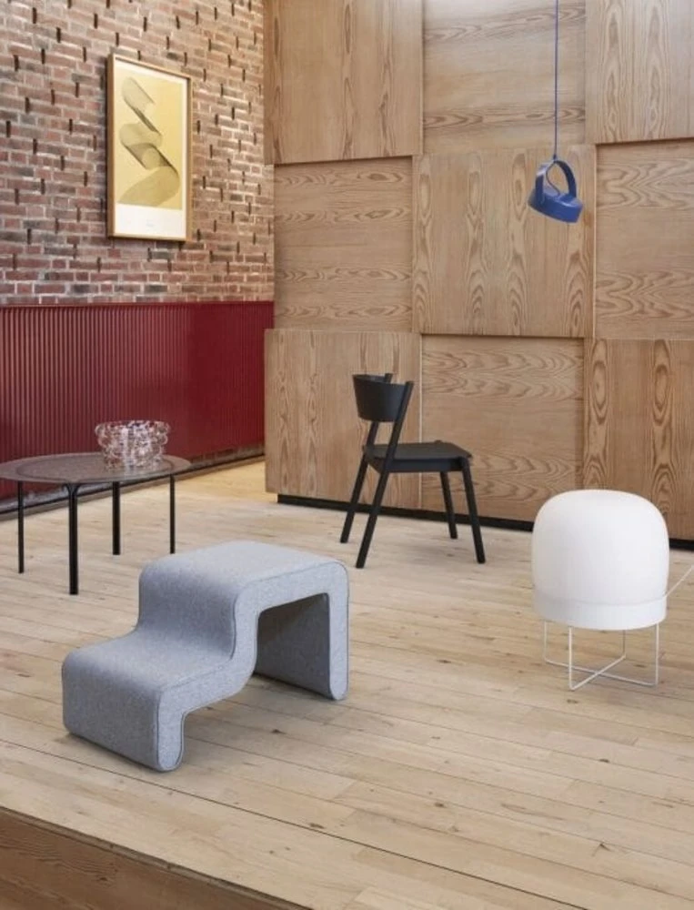 Hubsch Oblique Stoel Zwart - 331604 8 Hubsch Oblique Stoel Zwart - 331604 - Afbeelding 6