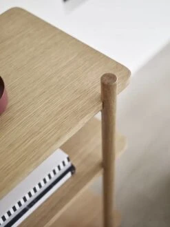 Hubsch Opbergkast Hout Met 3 Planken -Hubsch hubsch opbergkast hout met 3 planken 4