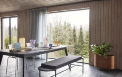 Hubsch Plantenbak Metaal - Oranje -Hubsch hubsch plantenbak metaal oranje 2