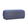 Hubsch Poef Polyester- Blauw