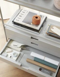 Hubsch Rek Metaal/hout - Grijs -Hubsch hubsch rek metaal hout grijs 2