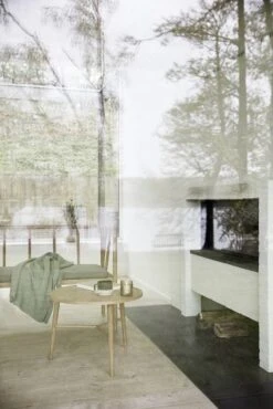 Hubsch Salontafel Hout - Set Van 3 -Hubsch hubsch salontafel hout set van 3 2