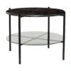 Hubsch Salontafel Zwart Marmer -Hubsch hubsch salontafel zwart marmer