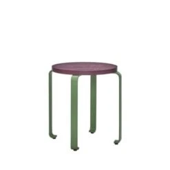 Hubsch Smile Kruk Burgundy/groen - 021607
