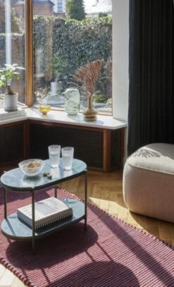 Hubsch Tafel Metaal/marmer - Groen -Hubsch hubsch tafel metaal marmer groen 5