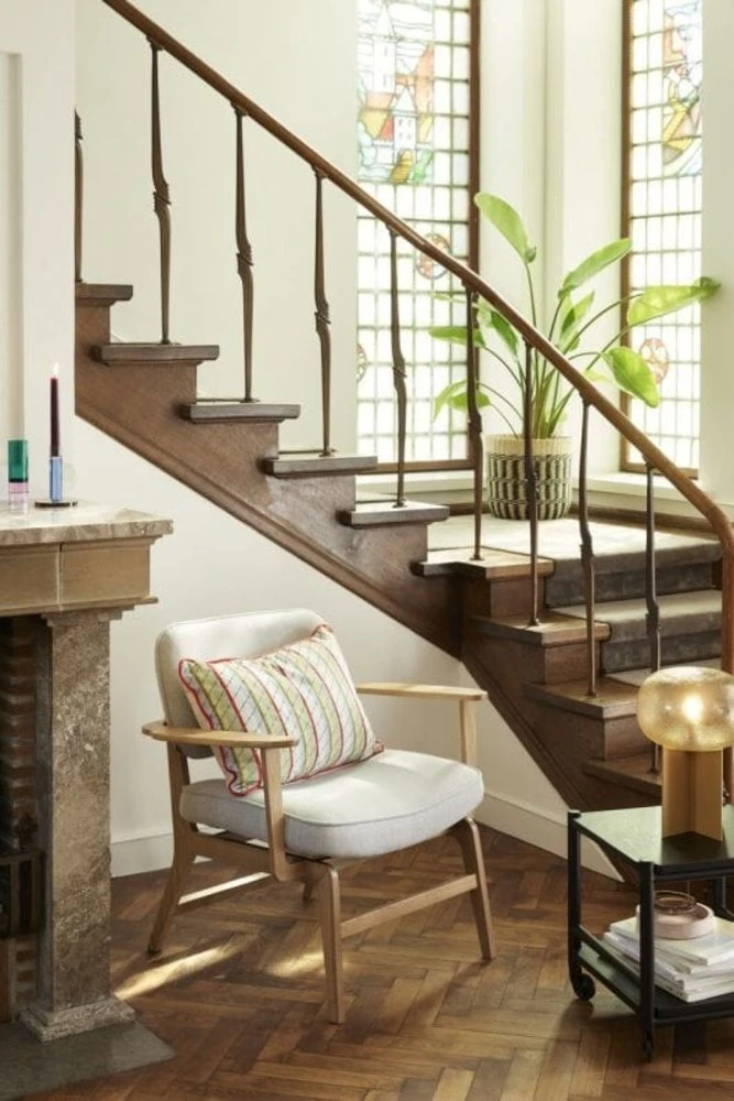 Hubsch Tafellamp Glas - Amber 4 Hubsch Tafellamp Glas - Amber - Afbeelding 2