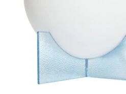 Hubsch Tafellamp Glas - Opal/blauw -Hubsch hubsch tafellamp glas opal blauw 2