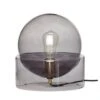 Hubsch Tafellamp Glas - Smoke -Hubsch hubsch tafellamp glas smoke