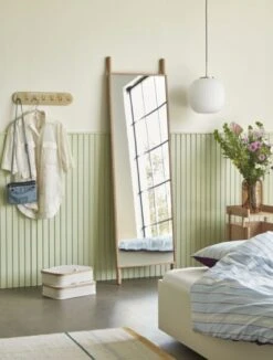 Hubsch Vloerkleed Katoen - Beige/geel/groen -Hubsch hubsch vloerkleed katoen beige geel groen 4