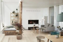 Hubsch Vloerlamp Messing Met Lichtbron 78x28xh150cm -Hubsch hubsch vloerlamp messing met lichtbron 78x28xh150c 2