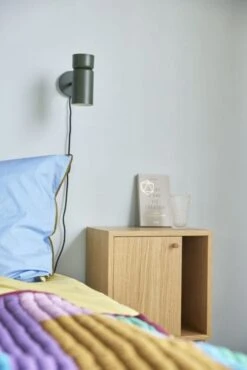 Hubsch Wandlamp Metaal - Groen -Hubsch hubsch wandlamp metaal groen 6