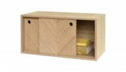 Hubsch Wandmeubel Eikenhout Met Deuren -Hubsch hubsch wandmeubel eikenhout met deuren 2